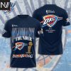 NHL Edmonton Oilers 2025 Western Conference Champions 3D T-Shirt – White