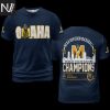 New South Wales Blues State Of Origin Premier 2025 Back To Back 3D T-Shirt