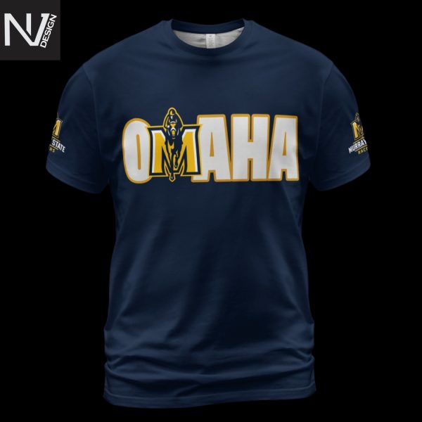 Omaha 2025 Super Regional Champions Murray State Racers 3D T-Shirt