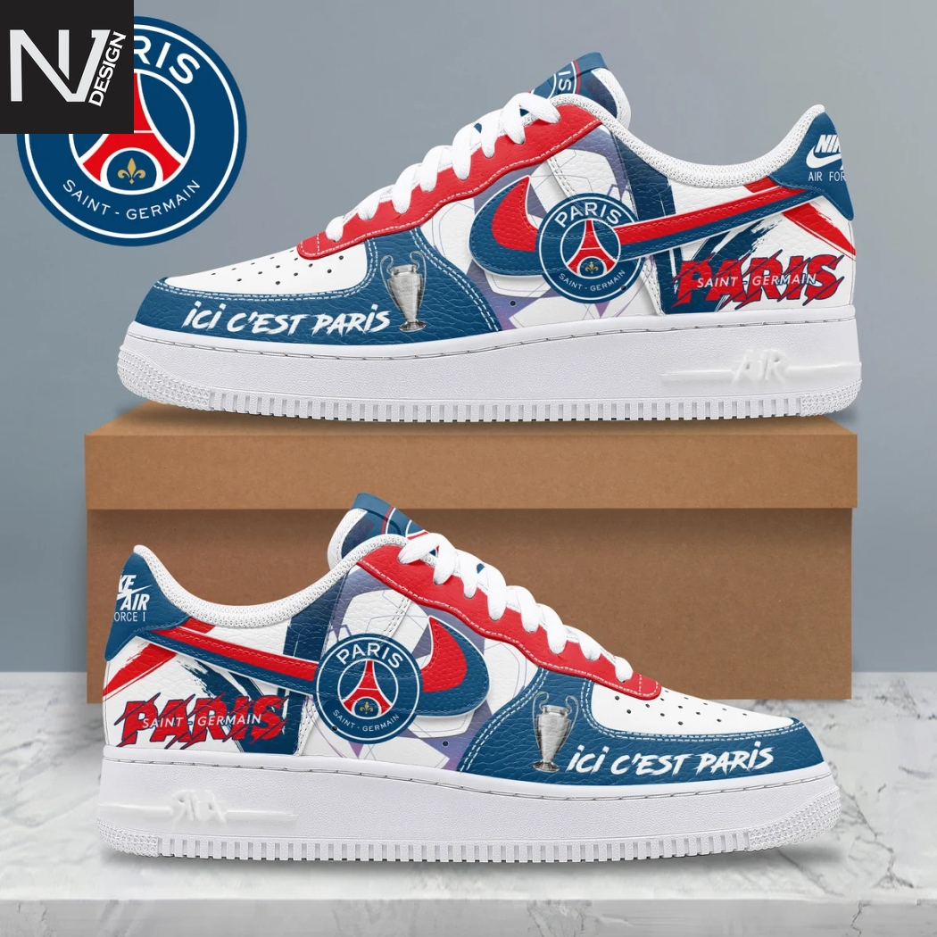 Paris Saint-Germain Ici C Est Paris Air Force 1 Shoes Paris Saint-Germain Ici C Est Paris Air Force 1 Shoes