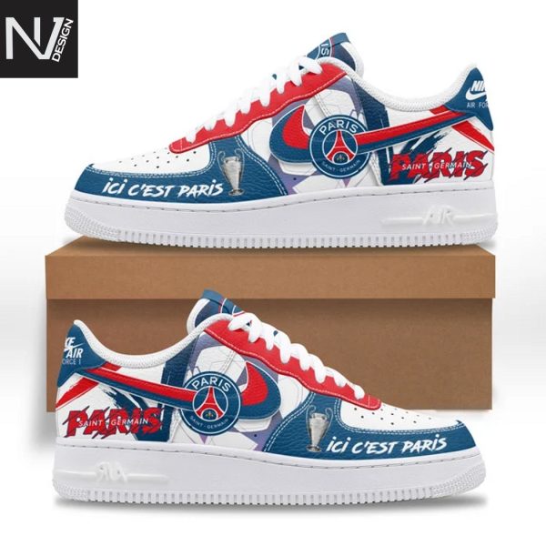 Paris Saint-Germain Ici C Est Paris Air Force 1 Shoes