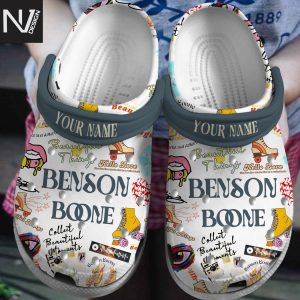 Personalized Benson Boone Beautiful Things Crocs