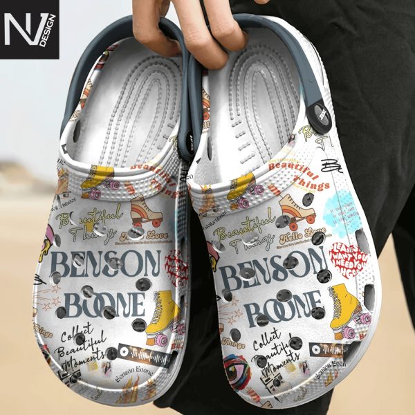 Personalized Benson Boone Beautiful Things Crocs