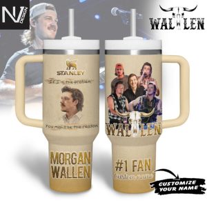 Personalized Morgan Wallen If Im The Problem You Might Be The Reason Tumbler With Handle And Straw