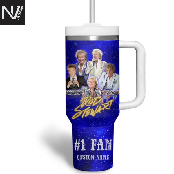 Personalized Rod Stewart If You Want My Body And You Think Im Sexy Come On Sugar Tell Me So Tumbler With Handle And Straw