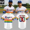 Personalized Los Angeles Dodgers 2025 Pride Month Baseball Jersey