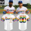 Personalized Texas Rangers Pride Month 2025 Baseball Jersey