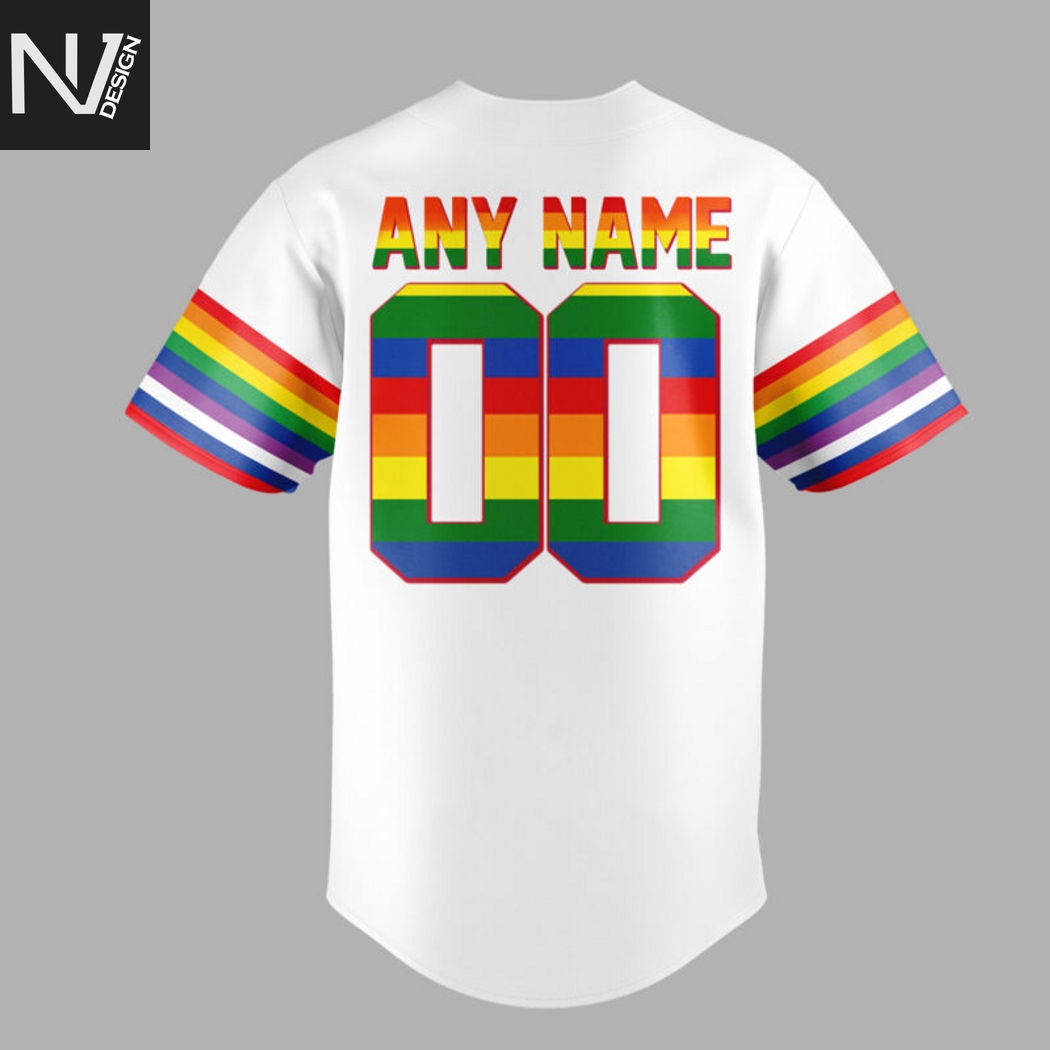 Personalized Texas Rangers Pride Month 2025 Love Is Love Baseball Jersey Personalized Texas Rangers Pride Month 2025 Love Is Love Baseball Jersey