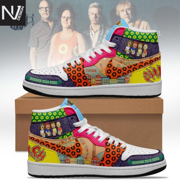 Phish Summer Tour 2025 Air Jordan 1 High Top