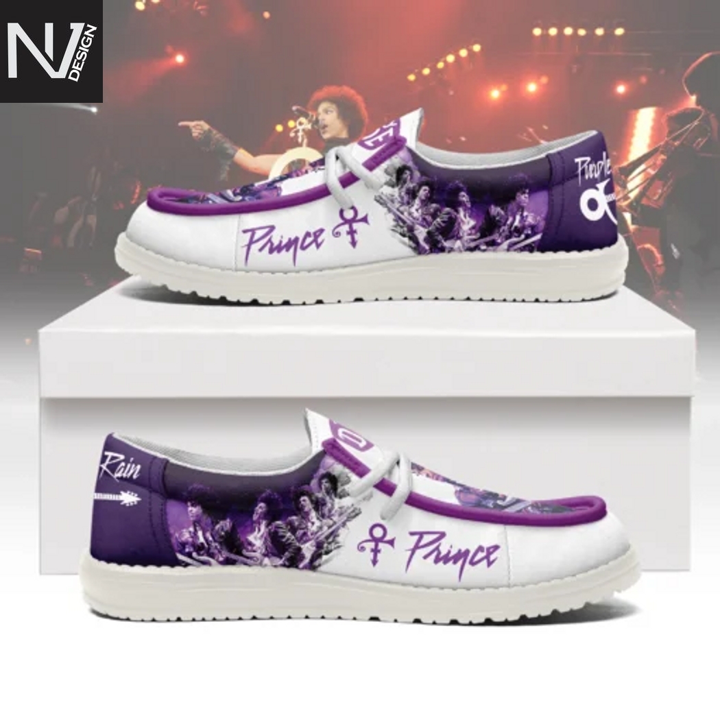 Prince Purple Rain Hey Dude Shoes Prince Purple Rain Hey Dude Shoes