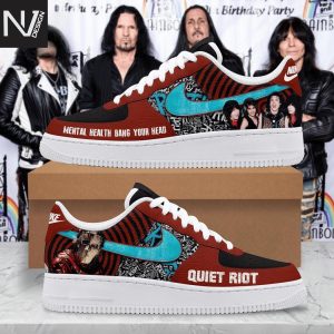Quiet Riot Metal Health Bang Your Head Air Force 1