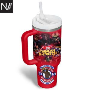 R-Truth 2025 Thank You We Wan Truth Tumbler With Handle And Straw