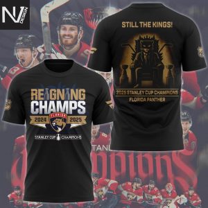 Reigning Champs 2024-2025 Florida Panthers Stanley Cup Champiosn Still The Kings 3D T-Shirt