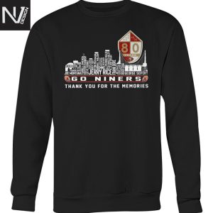 San Francisco 49ers Go Niners Thank You For The Memories Unisex T-Shirt