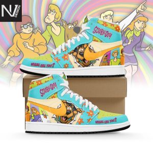 Scooby-Doo Where Are You Air Jordan 1 High Top