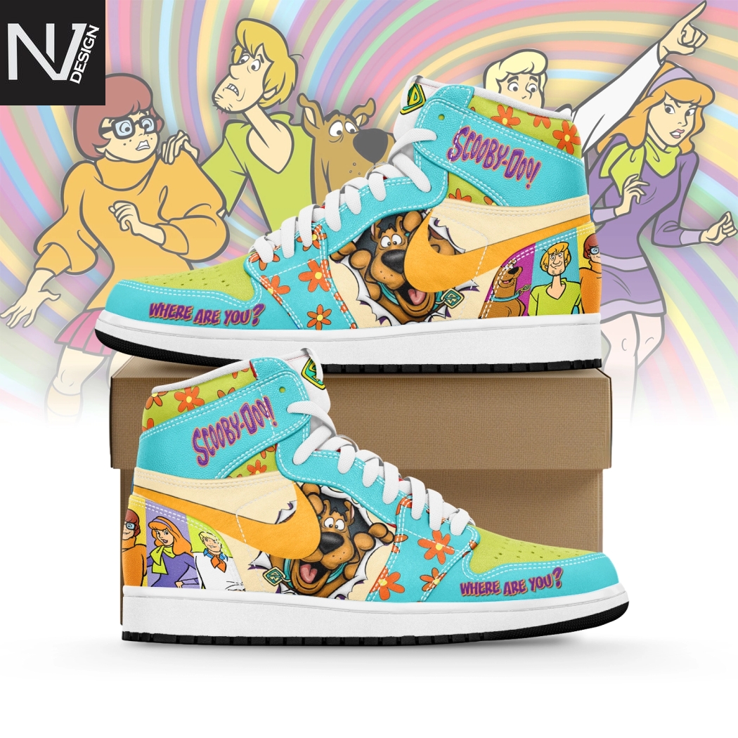 Scooby-Doo Where Are You Air Jordan 1 High Top Scooby-Doo Where Are You Air Jordan 1 High Top