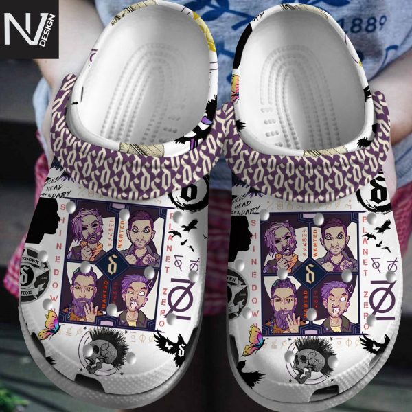 Shinedown Planet Zero Crocs