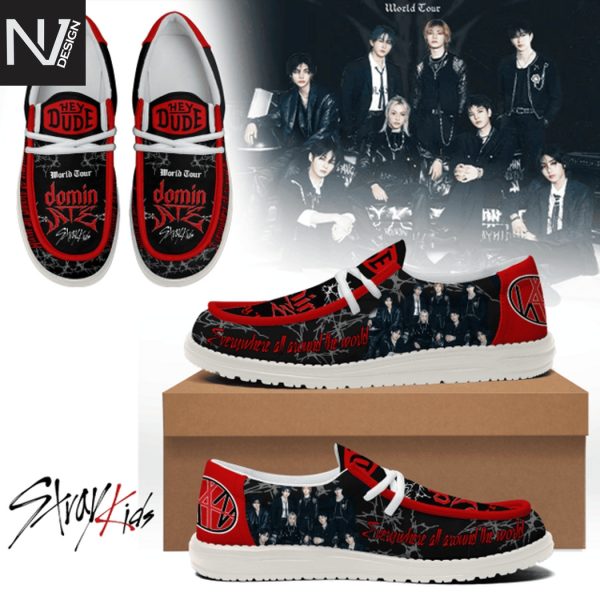 Stray Kids Dominate World Tour 2025 Everywhere All Around The World Hey Dude Shoes