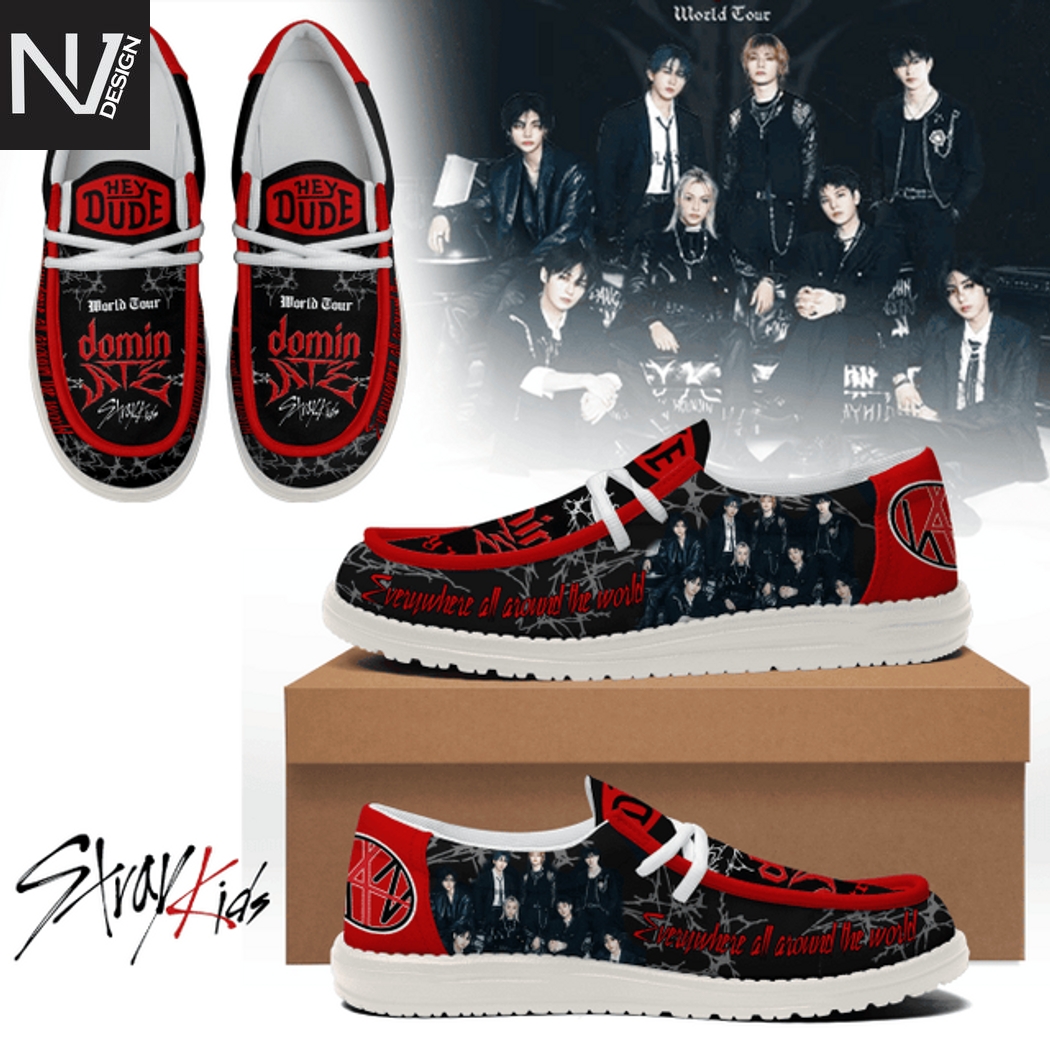 Stray Kids Dominate World Tour 2025 Everywhere All Around The World Hey Dude Shoes Stray Kids Dominate World Tour 2025 Everywhere All Around The World Hey Dude Shoes