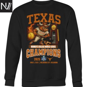 Texas Longhorns Women College World Series Champions 2025 Unisex T-Shirt