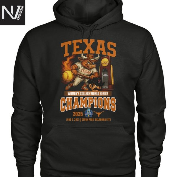 Texas Longhorns Women College World Series Champions 2025 Unisex T-Shirt