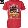 Texas Longhorns Softball National Women College World Series 2025 Champions Signature Unisex T-Shirt