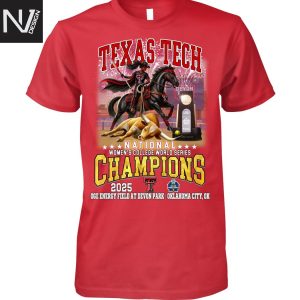 Texas Tech Red Raiders National Women College World Series Champions 2025 Unisex T-Shirt