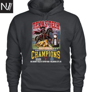 Texas Tech Red Raiders National Women College World Series Champions 2025 Unisex T-Shirt