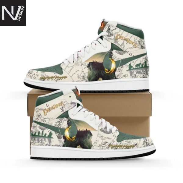 The Lord Of The Rings Air Jordan 1 High Top