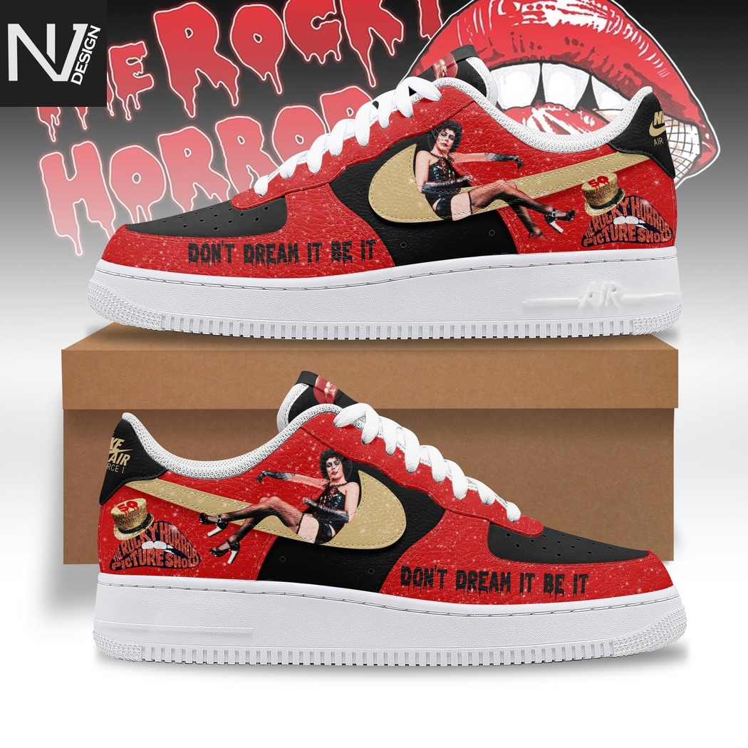 The Rocky Horror Picture Show Dont Dream It Be It Air Force 1 Shoes The Rocky Horror Picture Show Dont Dream It Be It Air Force 1 Shoes