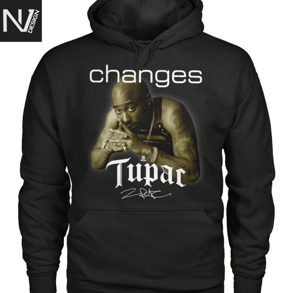 Tupac Shakur Changes Signature Unisex T-Shirt