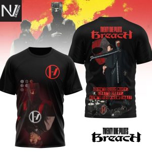 Twenty One Pilots Breach 3D T-Shirt