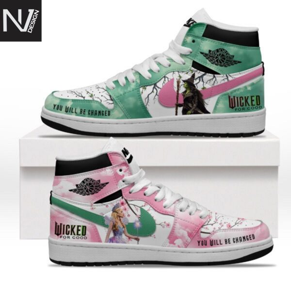 Wicked You Will Be Changed Air Jordan 1 High Top