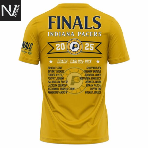 YES CERS Indiana Pacers Final 2025 3D T-Shirt