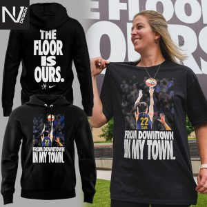 2025 All-Star INDY Caitlin Clark From My Downtown – The Floor Is Ours Hoodie