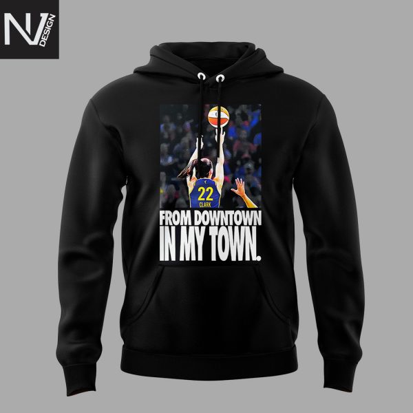 2025 All-Star INDY Caitlin Clark From My Downtown – The Floor Is Ours Hoodie