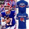 2025 Buffalo Bills Red Helmets Back 3D T-Shirt