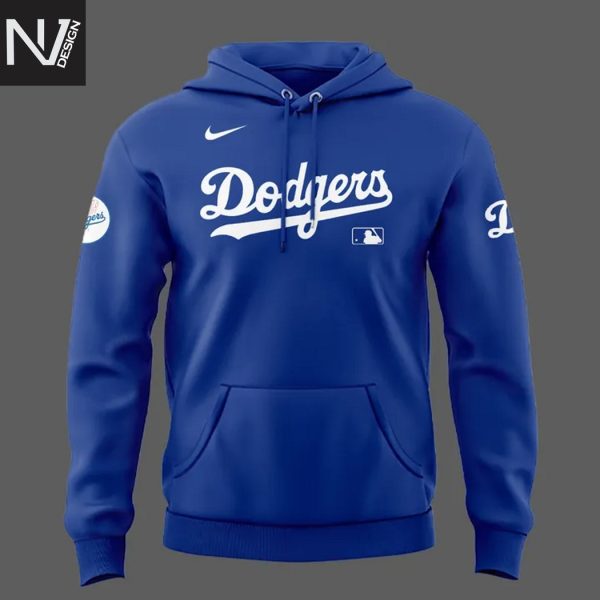 2025 Los Angeles Dodgers Blue Hoodie