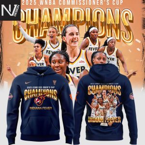 2025 WNBA Commissioner Cup Champions Indiana Fever Hoodie