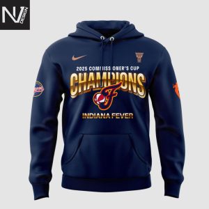 2025 WNBA Commissioner Cup Champions Indiana Fever Hoodie