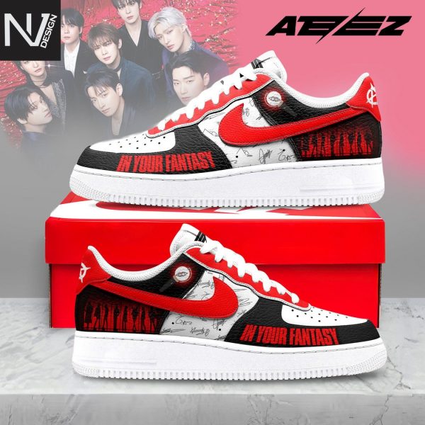 Ateez In Your Fantasy Air Force 1