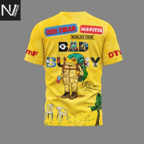 Bad Bunny Debi Tirar Mas Fotos Signature 3D T-Shirt