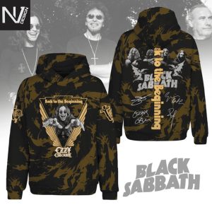 Black Sabbath Back To The Beginning Signature Hoodie