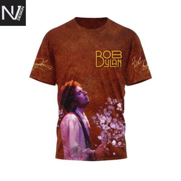 Bob Dylan Rough And Rowdy Ways World Tour Europe 2025 3D T-Shirt