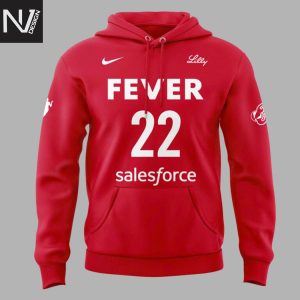Caitlin Clark Indiana Fever 2025 Red Hoodie