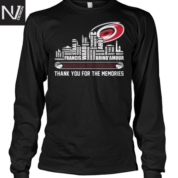 Carolina Hurricanes Thank You For The Memories Unisex T-Shirt