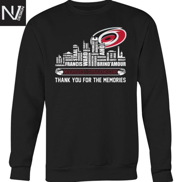 Carolina Hurricanes Thank You For The Memories Unisex T-Shirt