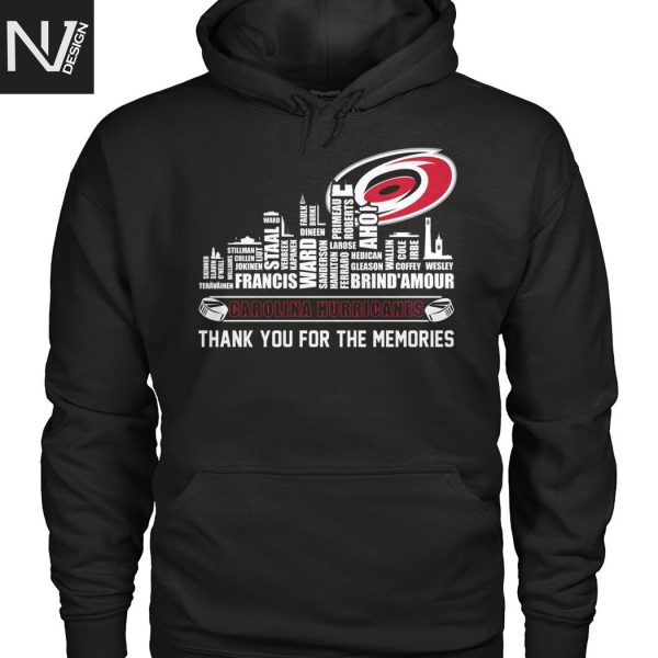 Carolina Hurricanes Thank You For The Memories Unisex T-Shirt