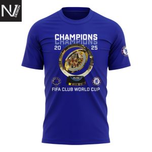 Chelsea 2025 Champions FIFA Club World Cup 3D T-Shirt