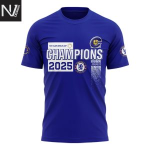 Chelsea Champions FIFA Club World Cup 2025 3D T-Shirt